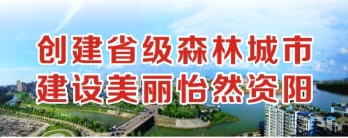 大屌干小屄视频创建省级森林城市 建设美丽怡然资阳